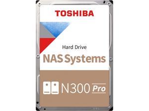 TOSHIBA N300 Pro HDWG51CXZSTB 12TB 7200 RPM 512MB Cache SATA 6.0Gb/s 3.5" Internal Hard Drive