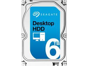 Seagate Desktop HDD ST6000DM001 6TB 128MB Cache SATA 6.0Gb/s 3.5" Internal Hard Drive Bare Drive