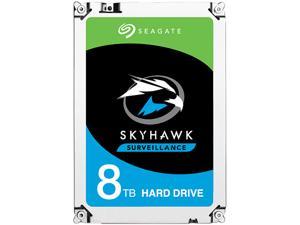 Seagate SkyHawk 8TB Surveillance Hard Drive 256MB Cache SATA 6.0Gb/s 3.5" Internal Hard Drive ST8000VX0022