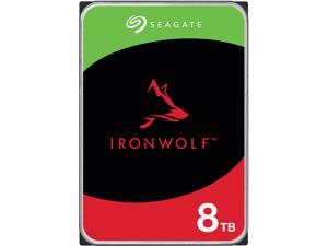 Seagate IronWolf 8TB NAS Hard Drive 7200 RPM 256MB Cache SATA 6.0Gb/s CMR 3.5" Internal HDD for RAID Network Attached Storage ST8000VN004 - OEM