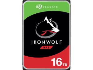Seagate IronWolf 16TB NAS Hard Drive 7200 RPM 256MB Cache SATA 6.0Gb/s CMR 3.5" Internal HDD for RAID Network Attached Storage ST16000VN001