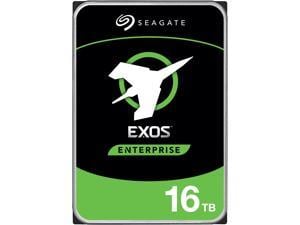 Seagate Exos X16 16TB Enterprise HDD 12Gb/s SAS 512e/4Kn 7200 RPM 256MB Cache 3.5" Internal Hard Drive ST16000NM002G