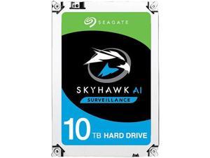 Seagate SkyHawk AI ST10000VE001 10TB 7200 RPM 256MB Cache SATA 6.0Gb/s 3.5" Internal Hard Drive Bare Drive - OEM