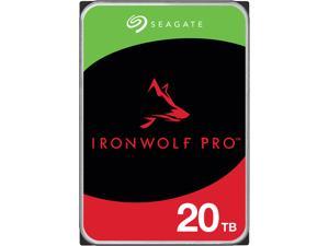 Seagate IronWolf Pro 20TB NAS Hard Drive 7200 RPM 256MB Cache CMR SATA 60Gbs 35 Internal HDD NEST20000NE000