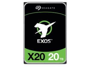 Seagate Exos X20 ST20000NM007D 20TB 7200 RPM 256MB Cache SATA 6.0Gb/s 3.5" Internal Hard Drive