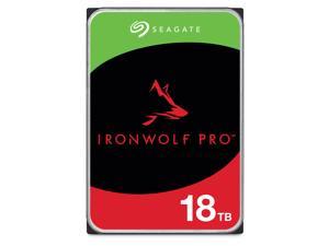 Seagate IronWolf Pro ST18000NT001 18TB 7200 RPM 256MB Cache SATA 6.0Gb/s 3.5" Internal Hard Drive