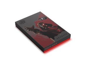 Seagate Darth Vader SE FireCuda External HDD 2TB - USB 3.2 Gen 1, LED RGB lighting Red (STKL2000411)