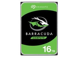 Seagate BarraCuda ST16000DM001 16TB 7200 RPM 512MB Cache SATA 6.0Gb/s 3.5" Internal Hard Drive Bare Drive