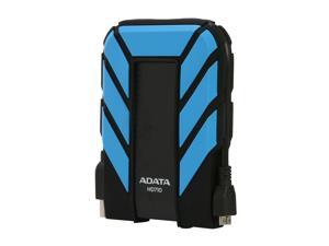 ADATA 1TB HD710 Waterproof / Dustproof / Shock-Resistant USB 3.0 External Hard Drive USB 3.0 Model AHD710-1TU3-CBL Blue