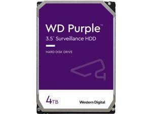 WD Purple 4TB Surveillance Hard Disk Drive - 5400 RPM Class SATA 6Gb/s 64MB Cache 3.5 Inch WD40PURZ - OEM