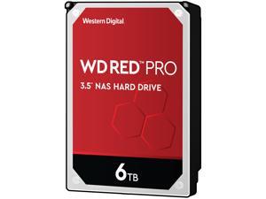 WD Red Pro WD6003FFBX 6TB 7200 RPM 256MB Cache SATA 6.0Gb/s 3.5" Internal Hard Drive