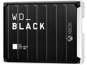 WD 1TB BLACK P10 Game Drive for Xbox One USB 3.2 Gen 1 Model WDBA6U0010BBK-WESN Black with White Trim