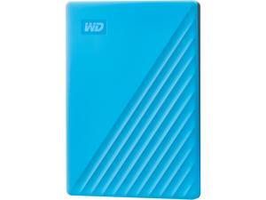 WD 2TB My Passport Portable Storage External Hard Drive USB 3.2 for PC/MAC Blue (WDBYVG0020BBL-WESN)