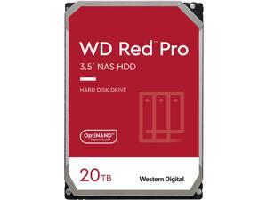 WD Red Pro WD201KFGX 20TB 7200 RPM 512MB Cache SATA 6.0Gb/s 3.5" Internal Hard Drive - OEM
