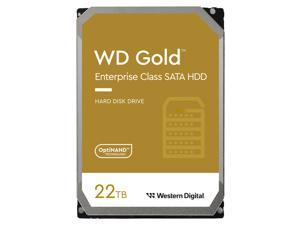 WD Gold WD221KRYZ 22TB 7200 RPM 512MB Cache SATA 6.0Gb/s 3.5" Internal Hard Drive