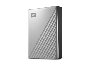 WD 6TB Silver My Passport Ultra for Portable Storage External Hard Drive USB-C for Mac  (WDBGKC0060BSL-WESN)