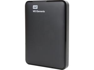 WD 1TB Elements Portable External Hard Drive - USB 3.0 - WDBUZG0010BBK (Certified Refurbished)