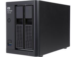 WD 12TB My Cloud PR2100 Pro Series w/ Transcoding, NAS - Quad-core Processor & 4GB RAM (WDBBCL0120JBK-NESN)