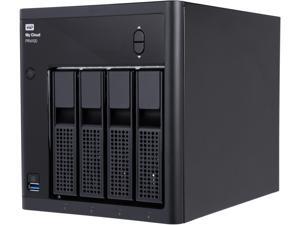WD 32TB My Cloud PR4100 Pro Series Media Server w/ Transcoding for Mac/PC & iOS/Android, NAS (WDBNFA0320KBK-NESN)