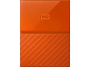 WD 1TB My Passport Portable Hard Drive USB 3.0 Model WDBYNN0010BOR-WESN Orange