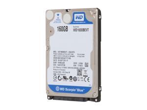 Western Digital Scorpio Blue WD1600BEVT 160GB 5400 RPM 8MB Cache SATA 3.0Gb/s 2.5" Internal Notebook Hard Drive Bare Drive Western Digital Scorpio Blue WD1600BEVT 160GB 5400 RPM 8MB Cache SATA 3.0Gb/s 2.5" Internal Notebook Hard Drive Bare Drive