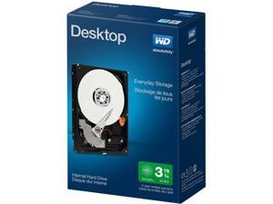 WD Desktop Mainstream WDBH2D0030HNC-NRSN 3TB IntelliPower SATA 6.0Gb/s 3.5" Internal Hard Drive-Retail kit