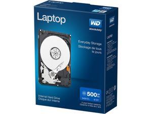 WD Laptop Mainstream WDBMYH5000ANC-NRSN 500GB 5400 RPM 8MB Cache SATA 3.0Gb/s 2.5" Internal Hard Drive Retail
