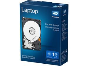 WD Laptop Mainstream WDBMYH0010BNC-NRSN 1TB 5400 RPM 8MB Cache SATA 3.0Gb/s 2.5" Internal Hard Drive Retail Kit