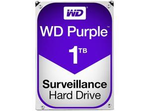 WD Purple 1TB Surveillance Hard Disk Drive - 5400 RPM Class SATA 6Gb/s 64MB Cache 3.5 Inch WD10PURX