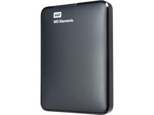 WD 1TB Elements Portable Hard Drive USB 3.0 Model WDBUZG0010BBK-EESN Black