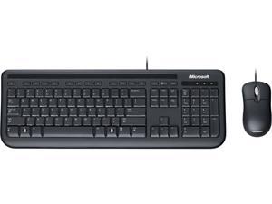 Microsoft Wired Desktop 600 APB-00003 Black USB Wired Standard Keyboard & Mouse - French