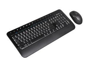 Microsoft Wireless Desktop 2000, Black - Wireless Keyboard and Mouse Combo with Comfortable Palm Rest.