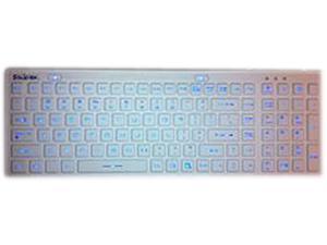 SolidTek KB-IKB106BL White USB Wired Waterproof Backlit Keyboard SolidTek KB-IKB106BL White USB Wired Waterproof Backlit Keyboard