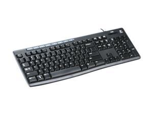 Logitech K200 Black USB Wired Standard Keyboard for Business