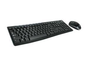 Logitech MK200 Wired Keyboard and Mouse Combo - Black