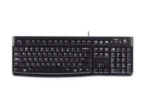 Logitech K120 Black USB Wired Standard Keyboard - FR