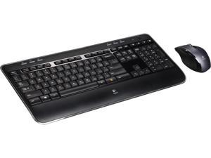 Logitech Recertified 920-006512 MK620 USB RF Wireless Standard Black Keyboard K520 and Mouse M705