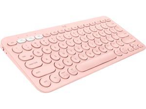 Logitech K380 920-009599 Rose Bluetooth Wireless Compact Keyboard