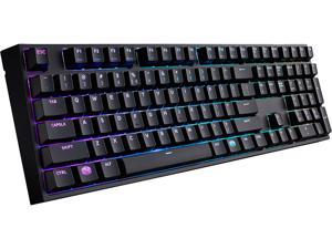 Cooler Master MasterKeys Pro L RGB Mechanical Gaming Keyboard, Cherry MX Brown Switches, Per-Key RGB Lighting, Full Size