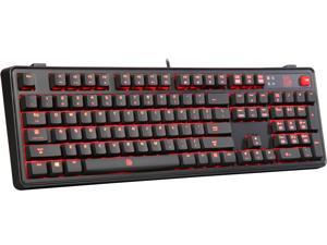 Thermaltake Tt eSports Meka Pro Mechanical Gaming Keyboard - Cherry MX Red Switch