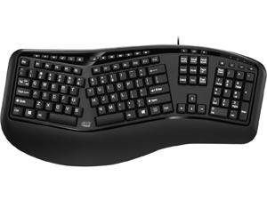 ADESSO AKB-150UB Desktop Ergonomic Keyboard - Black