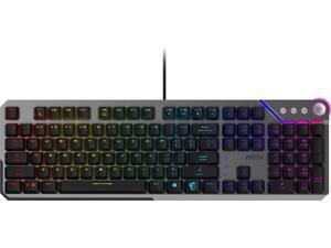 MSI Strike 600 RGB Mechanical Gaming Keyboard - Silent Switches