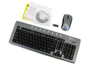 Ergotron 97-467 USB RF Wireless Standard Keyboard and Mouse