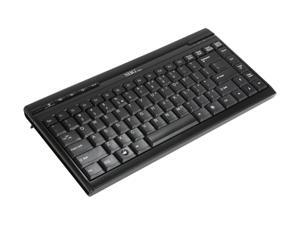 SIIG JK-US0312-S1 Black USB Wired Mini Multimedia Keyboard SIIG JK-US0312-S1 Black USB Wired Mini Multimedia Keyboard