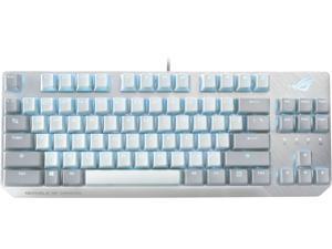 rog white keyboard