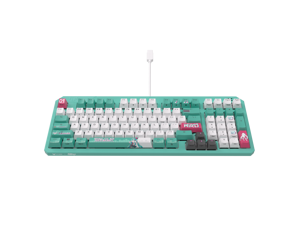 ASUS TUF Gaming K3 Gen II Hatsune Miku Edition Optical-Mechanical RGB Keyboard with IP57 Waterproof and Dust Resistance