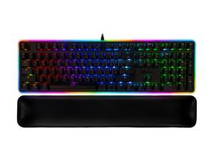 Rosewill NEON K81 RGB BR Wired Mechanical Gaming Keyboard, Kailh Brown Switches, 22 RGB LED Backlight Effects, 108 Keys, NKRO, Vivid Customizable Rim Backlights, Macro Hotkeys