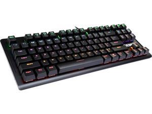 Gamdias Hermes E2 7 Neon Color Mechanical Gaming Keyboard with Blue Switches (87 Keys)