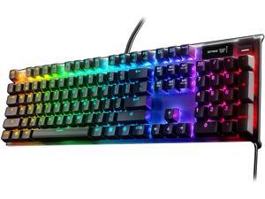 SteelSeries Apex 7 Mechanical Gaming Keyboard - OLED Smart Display - USB Passthrough and Media Controls - Tactile and Clicky - RGB Backlit SteelSeries Apex 7 Mechanical Gaming Keyboard - OLED Smart Display - USB Passthrough and Media Controls - Tactile and Clicky - RGB Backlit