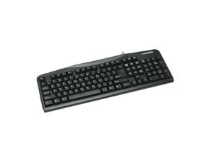 MANHATTAN 155113 Black USB Wired Standard Enhanced Keyboard